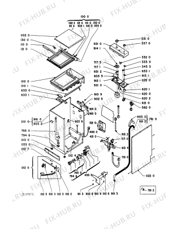 Схема №2 AWG 410/WP с изображением Декоративная панель для стиральной машины Whirlpool 481945328149