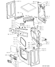 Схема №1 AWZ 9879 с изображением Декоративная панель для стиралки Whirlpool 480112100343