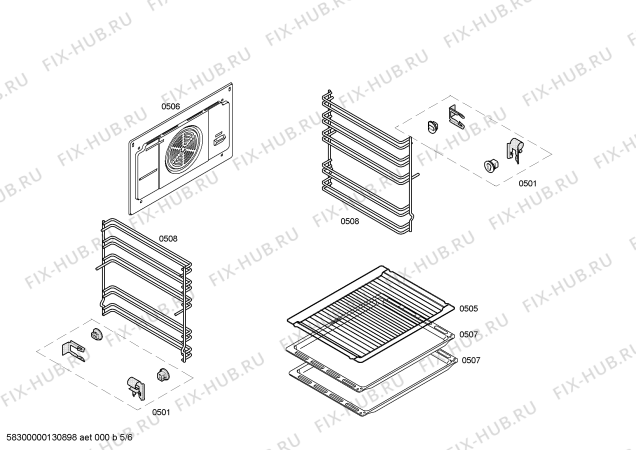 Схема №3 HSV744026N с изображением Столешница для электропечи Bosch 00247742