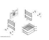Схема №3 HSV744026N с изображением Столешница для электропечи Bosch 00247742