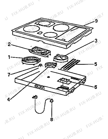 Электрическая плита Electrolux LKR664100W