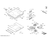 Схема №1 T13K24S0 с изображением Конфорка для духового шкафа Bosch 00672836