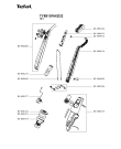 Схема №2 TY8813RH/9A2 с изображением Рукоятка для пылесоса Tefal RS-RH5868