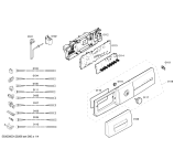Схема №2 WM08E161ME с изображением Панель управления для стиралки Siemens 00667394