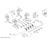 Схема №2 T2526N0IL с изображением Рассекатель горелки для электропечи Bosch 00640041