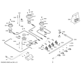 Схема №1 ER511505W ENC.ER511505W 1W SE30F PROFI-LINE с изображением Головка поджига для плиты (духовки) Siemens 00613273