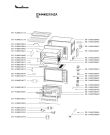 Схема №1 OX444821/HZA с изображением Железный лист для электропечи Moulinex FS-9100021514