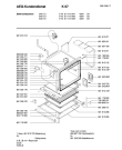 Схема №1 COMP.540E-W CH с изображением Уплотнение для электропечи Aeg 8996619141832