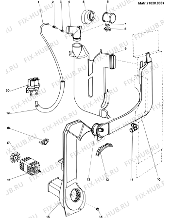 Схема №2 AR1270CDXSE (F001631) с изображением Шайба для стиралки Indesit C00027929