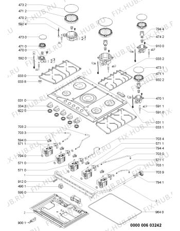 Схема №2 AKS 341/IX с изображением Кнопка (ручка регулировки) для духового шкафа Whirlpool 481060115791