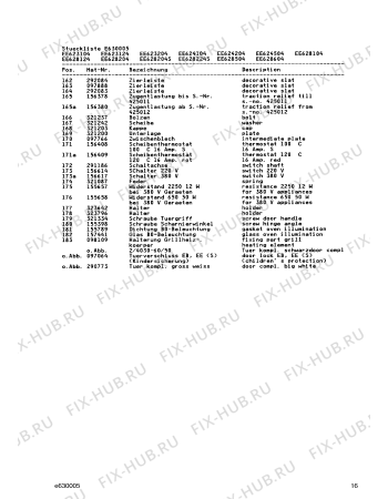 Схема №3 EE658204 с изображением Планка для плиты (духовки) Bosch 00292083