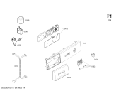 Схема №2 WLX18060IN Bosch Classixx с изображением Панель управления для стиральной машины Bosch 00707972