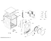 Схема №2 WAU28568LW с изображением Модуль управления, запрограммированный для стиральной машины Bosch 11020753