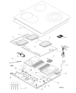 Схема №1 TIP733TOL (F069033) с изображением Поверхность для плиты (духовки) Indesit C00280363