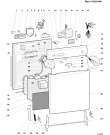 Схема №1 LSE730TEU (F023525) с изображением Сенсорная панель для посудомойки Indesit C00083090