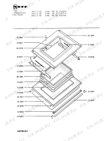 Схема №5 195303716 2441.11ES с изображением Розетка для электропечи Bosch 00053404