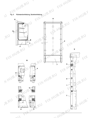 Взрыв-схема холодильника Carrier PRESENTER06XX - Схема узла Housing, outer