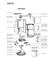 Схема №1 FMD395(0) с изображением Контейнер для электрокофемашины Krups MS-5370818