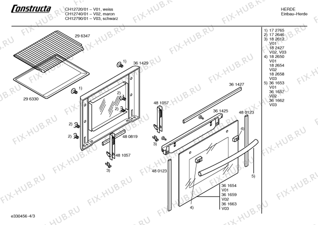 Схема №2 CH12790 с изображением Инструкция по эксплуатации для духового шкафа Bosch 00528211