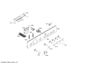 Схема №3 HSV74D020F с изображением Фронтальное стекло для плиты (духовки) Bosch 00244081