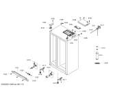 Схема №3 KAN58A50NE с изображением Рамка для холодильника Bosch 00605646