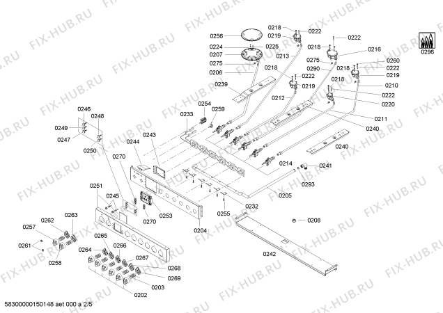 Схема №4 HSB745056N с изображением Хомут для электропечи Bosch 00621082
