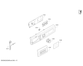 Схема №4 WAT2849SSN Zoellner-F с изображением Панель управления для стиральной машины Bosch 11022735