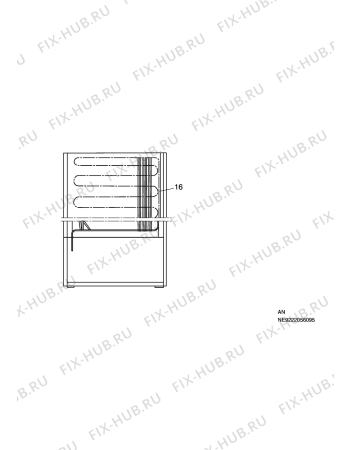 Взрыв-схема холодильника Electrolux MF285 - Схема узла C10 Cold, users manual