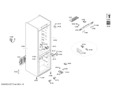 Схема №1 BD5771PNFI с изображением Дверь для холодильника Bosch 00710057