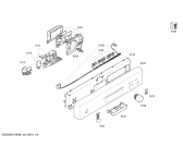 Схема №4 SGS33E12TR с изображением Панель управления для посудомойки Bosch 00701595