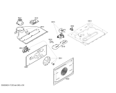 Схема №3 E1432B0 MEGA1432B с изображением Панель управления для духового шкафа Bosch 00438829