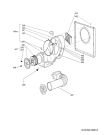 Схема №2 AWG 263 с изображением Переключатель для сушилки Whirlpool 481241238008
