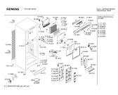 Схема №3 KS44U621NE с изображением Дверь для холодильной камеры Siemens 00240722