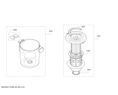 Схема №1 BGS51435 Bosch Relaxx'x с изображением Крышка для пылесоса Bosch 00753633