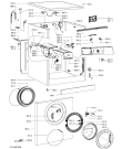 Схема №1 AWO 466 с изображением Микромодуль для стиралки Whirlpool 481074288846