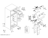 Схема №2 KDN40A63 с изображением Дверь для холодильной камеры Bosch 00247672