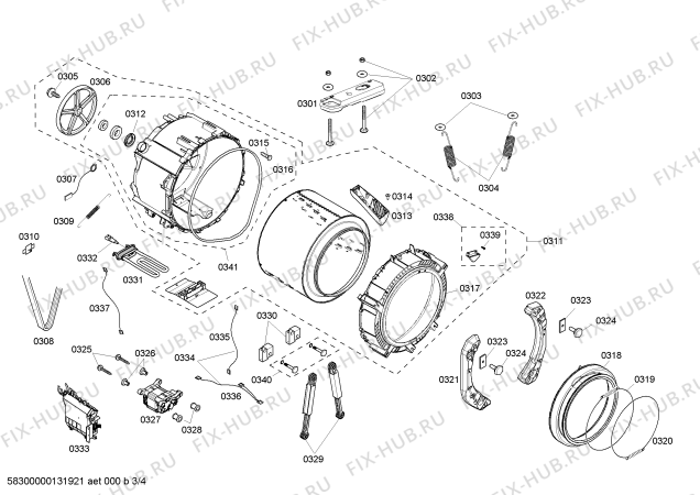 Схема №2 WFMC2201UC Nexxt 300 Series с изображением Модуль управления для стиралки Bosch 00661081