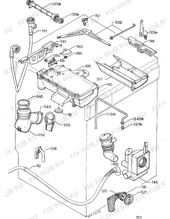 Взрыв-схема стиральной машины Therma COMBIJETWTK1200 - Схема узла Hydraulic System 272