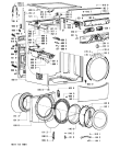 Схема №1 WFW 9630 YW 00 с изображением Обшивка для стиральной машины Whirlpool 481070256791