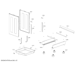 Схема №4 HSG75I30SC HSG75I30SC Cocina a gas Bosch Inox с изображением Панель для плиты (духовки) Bosch 11014983