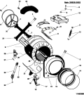 Схема №2 WIDL86EX (F031965) с изображением Руководство для стиралки Indesit C00110386