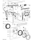 Схема №2 AWO/D 5120 с изображением Блок управления для стиралки Whirlpool 481010417377