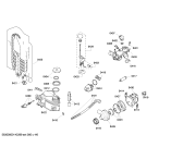 Схема №4 SGS46E62EU с изображением Модуль управления для посудомоечной машины Bosch 00655505