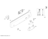 Схема №4 SMS50E12FF с изображением Переключатель для посудомоечной машины Bosch 00612360