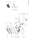 Схема №1 AFE 960/H с изображением Корпусная деталь для холодильника Whirlpool 481245228384