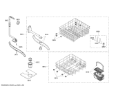 Схема №4 SHU53E06UC Electronic с изображением Дверца Bosch 00213956