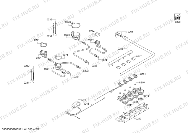 Взрыв-схема плиты (духовки) Bosch PCP6A5B90Y MS 60F 4G BOSCH SV - Схема узла 02