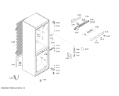 Схема №1 KGV36Z47 с изображением Панель управления для холодильника Bosch 00673147