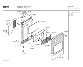 Схема №1 2DI170XS Bosch с изображением Дверь для электрообогревателя Bosch 00363249