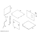 Схема №3 ED220610 с изображением Шланг для духового шкафа Bosch 00489711